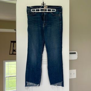 Mother Insider Crop Jeans, Size 32